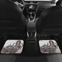 India Ganesha and Akshardham Car Mats Lord Ganpati Lotus Flag Style - Wonder Print Shop