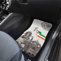 India Ganesha and Akshardham Car Mats Lord Ganpati Lotus Flag Style - Wonder Print Shop