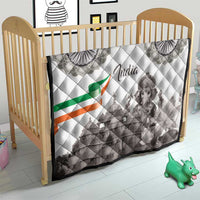 India Ganesha and Akshardham Quilt Lord Ganpati Lotus Flag Style - Wonder Print Shop