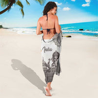 India Ganesha and Akshardham Sarong Lord Ganpati Lotus Flag Style - Wonder Print Shop