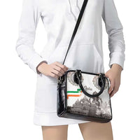 India Ganesha and Akshardham Shoulder Handbag Lord Ganpati Lotus Flag Style - Wonder Print Shop