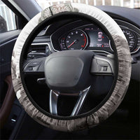 India Ganesha and Akshardham Steering Wheel Cover Lord Ganpati Lotus Flag Style - Wonder Print Shop