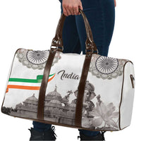 India Ganesha and Akshardham Travel Bag Lord Ganpati Lotus Flag Style - Wonder Print Shop