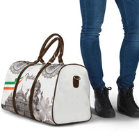 India Ganesha and Akshardham Travel Bag Lord Ganpati Lotus Flag Style - Wonder Print Shop