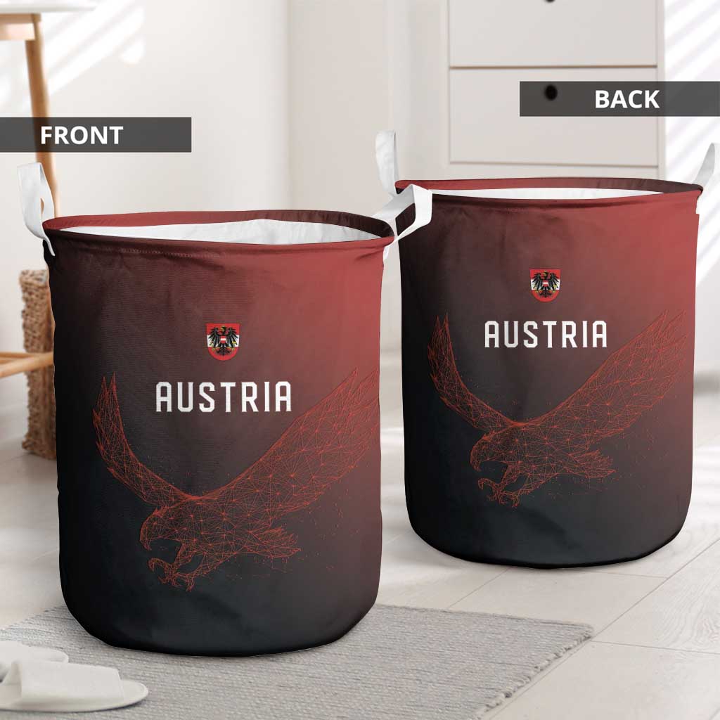 World Football 2026 Austria Laundry Basket Das Team Go Champions Red Version