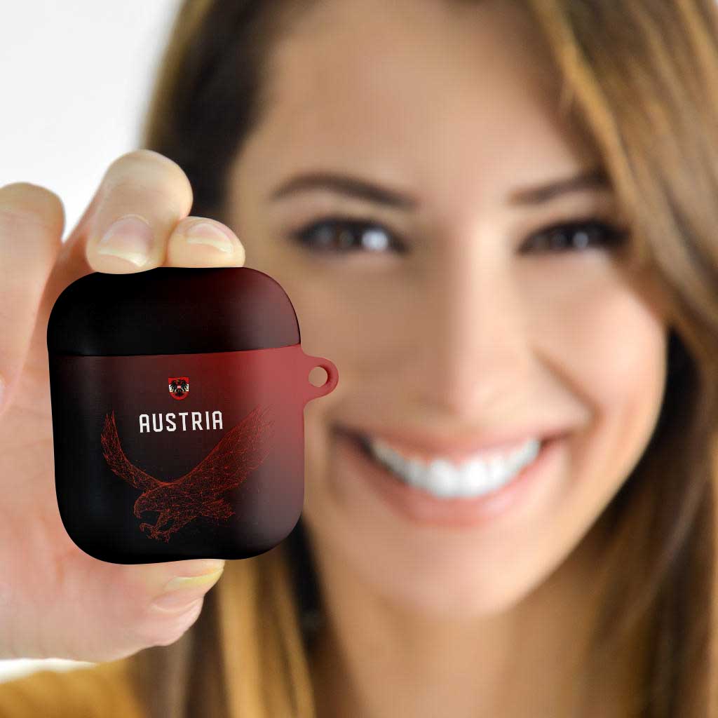 World Football 2026 Austria AirPods Case Das Team Go Champions Red Version