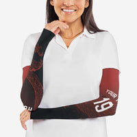 Custom World Football 2026 Austria Arm Sleeves Das Team Go Champions Red Version