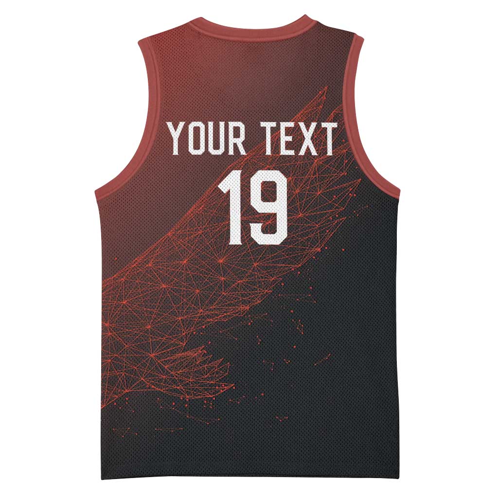 Custom World Football 2026 Austria Basketball Jersey Das Team Go Champions Red Version