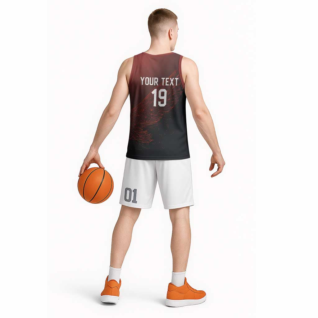 Custom World Football 2026 Austria Basketball Jersey Das Team Go Champions Red Version