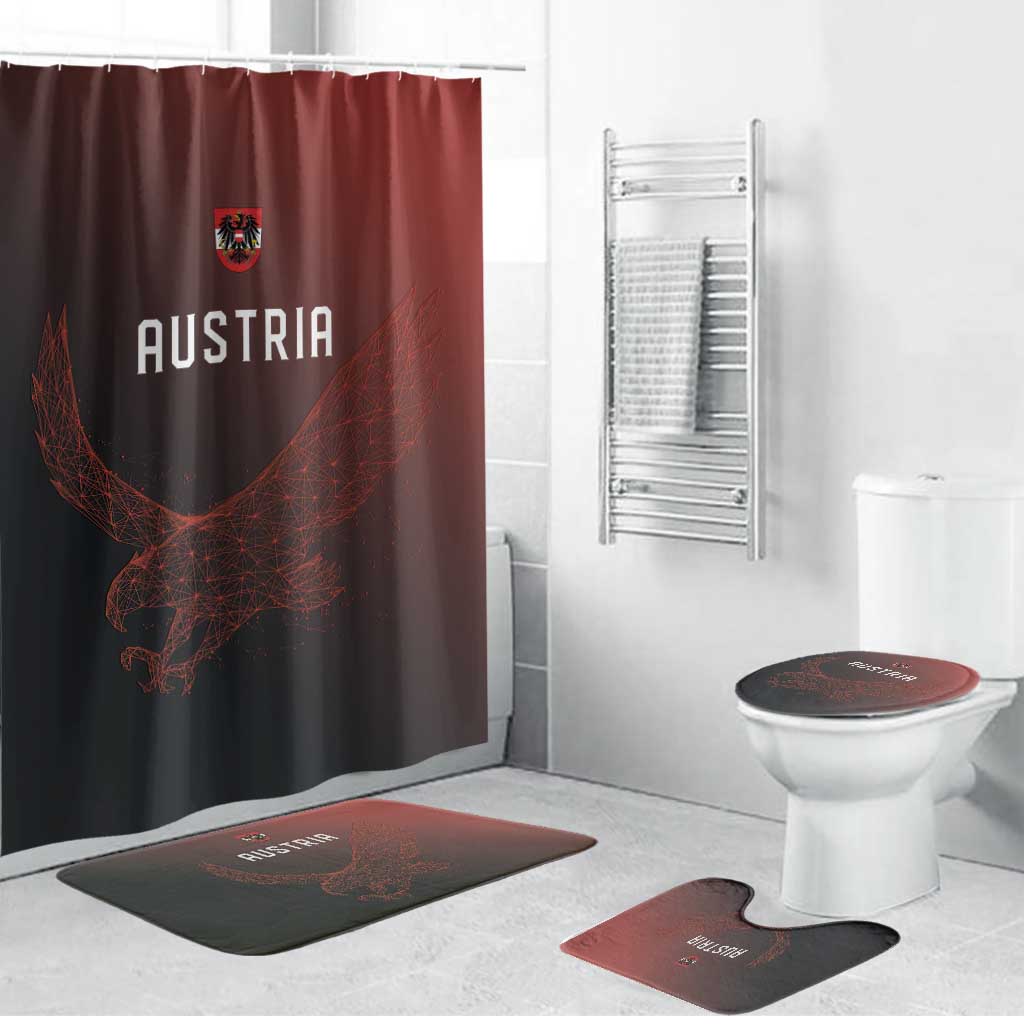 World Football 2026 Austria Bathroom Set Das Team Go Champions Red Version