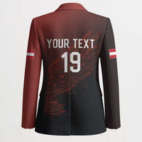 Custom World Football 2026 Austria Blazer Das Team Go Champions Red Version
