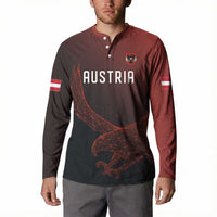 Custom World Football 2026 Austria Button Sweatshirt Das Team Go Champions Red Version