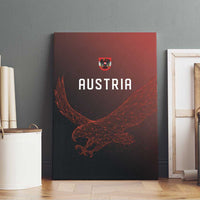 World Football 2026 Austria Canvas Wall Art Das Team Go Champions Red Version