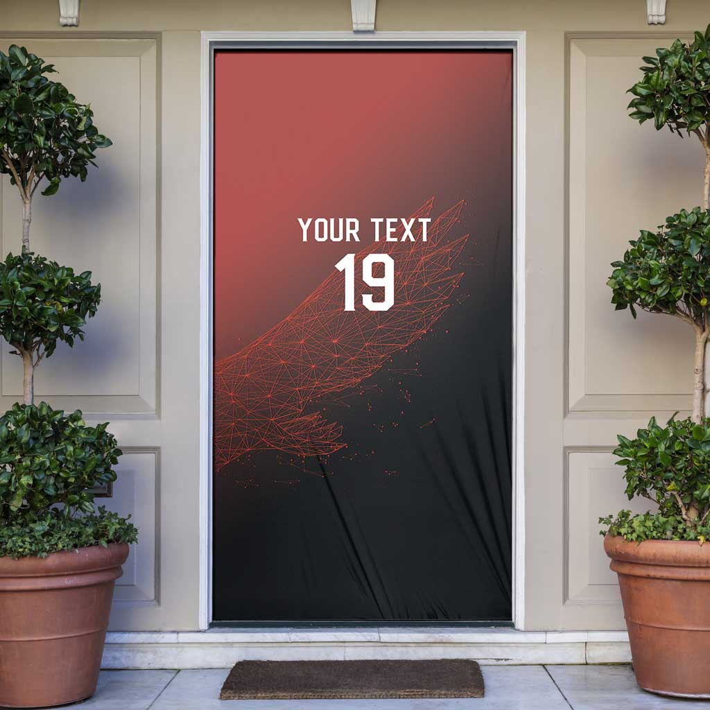 Custom World Football 2026 Austria Door Cover Das Team Go Champions Red Version
