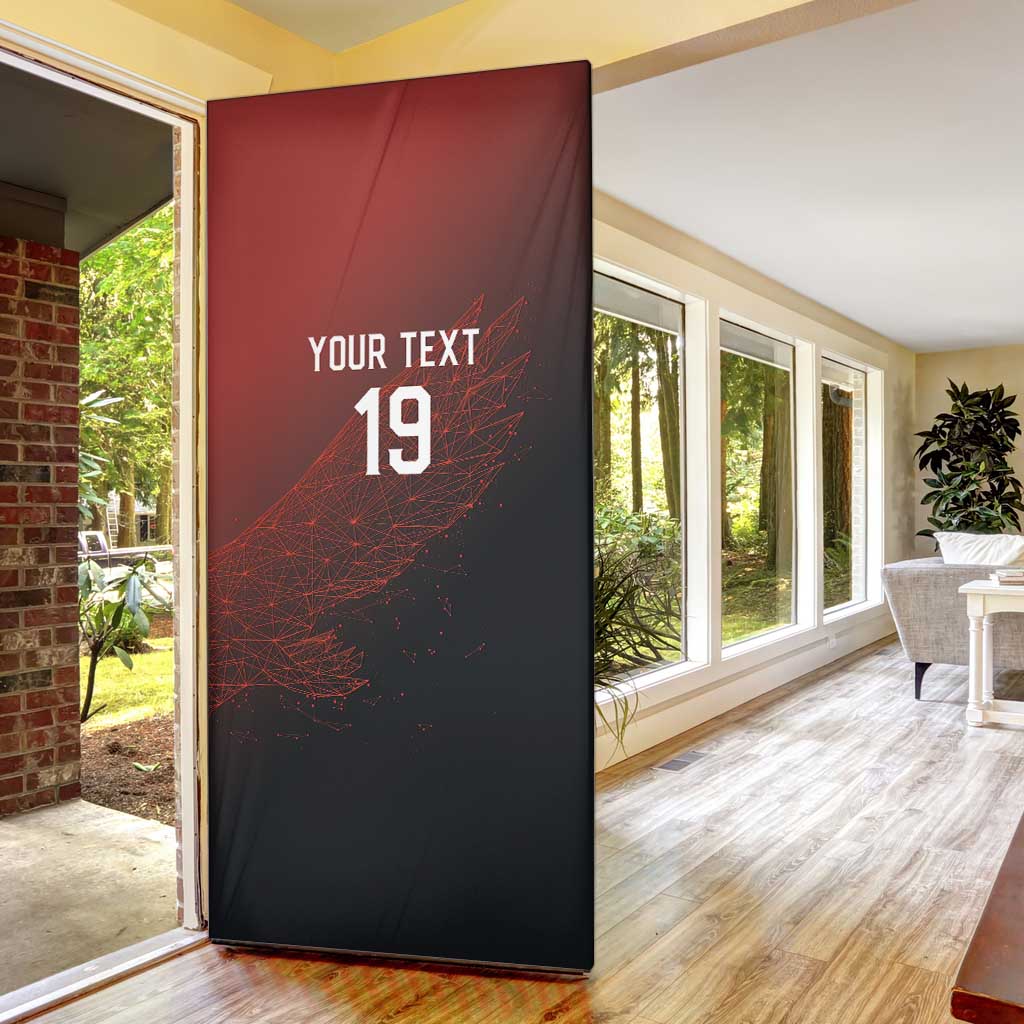 Custom World Football 2026 Austria Door Cover Das Team Go Champions Red Version