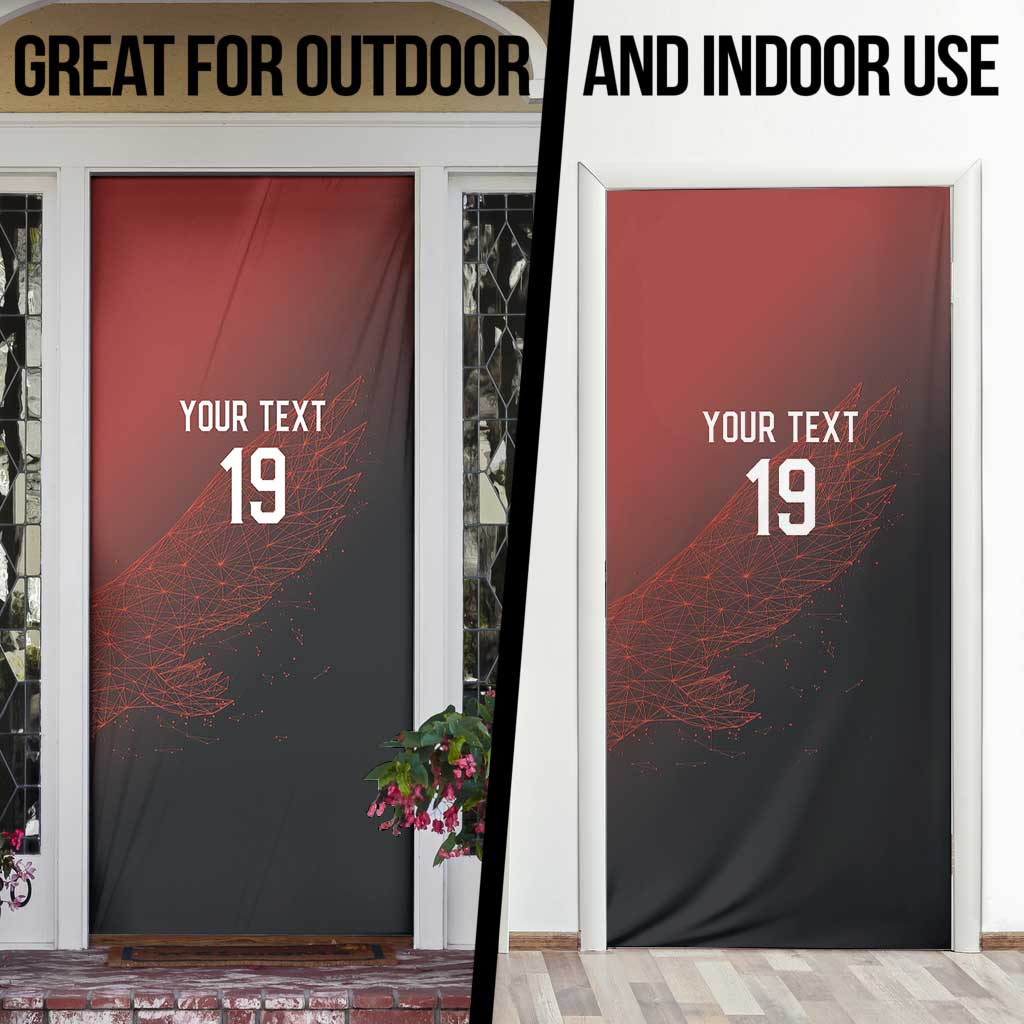 Custom World Football 2026 Austria Door Cover Das Team Go Champions Red Version
