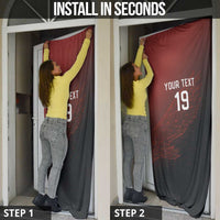 Custom World Football 2026 Austria Door Cover Das Team Go Champions Red Version