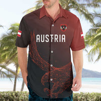 Custom World Football 2026 Austria Hawaiian Shirt Das Team Go Champions Red Version