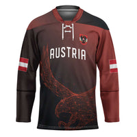 Custom World Football 2026 Austria Hockey Jersey Das Team Go Champions Red Version