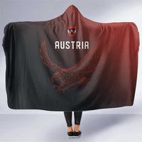 World Football 2026 Austria Hooded Blanket Das Team Go Champions Red Version