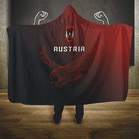 World Football 2026 Austria Hooded Blanket Das Team Go Champions Red Version
