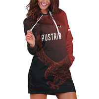 Custom World Football 2026 Austria Hoodie Dress Das Team Go Champions Red Version