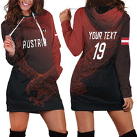 Custom World Football 2026 Austria Hoodie Dress Das Team Go Champions Red Version