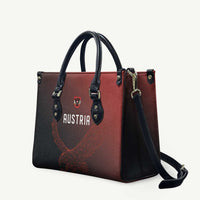 World Football 2026 Austria Leather Bag Das Team Go Champions Red Version