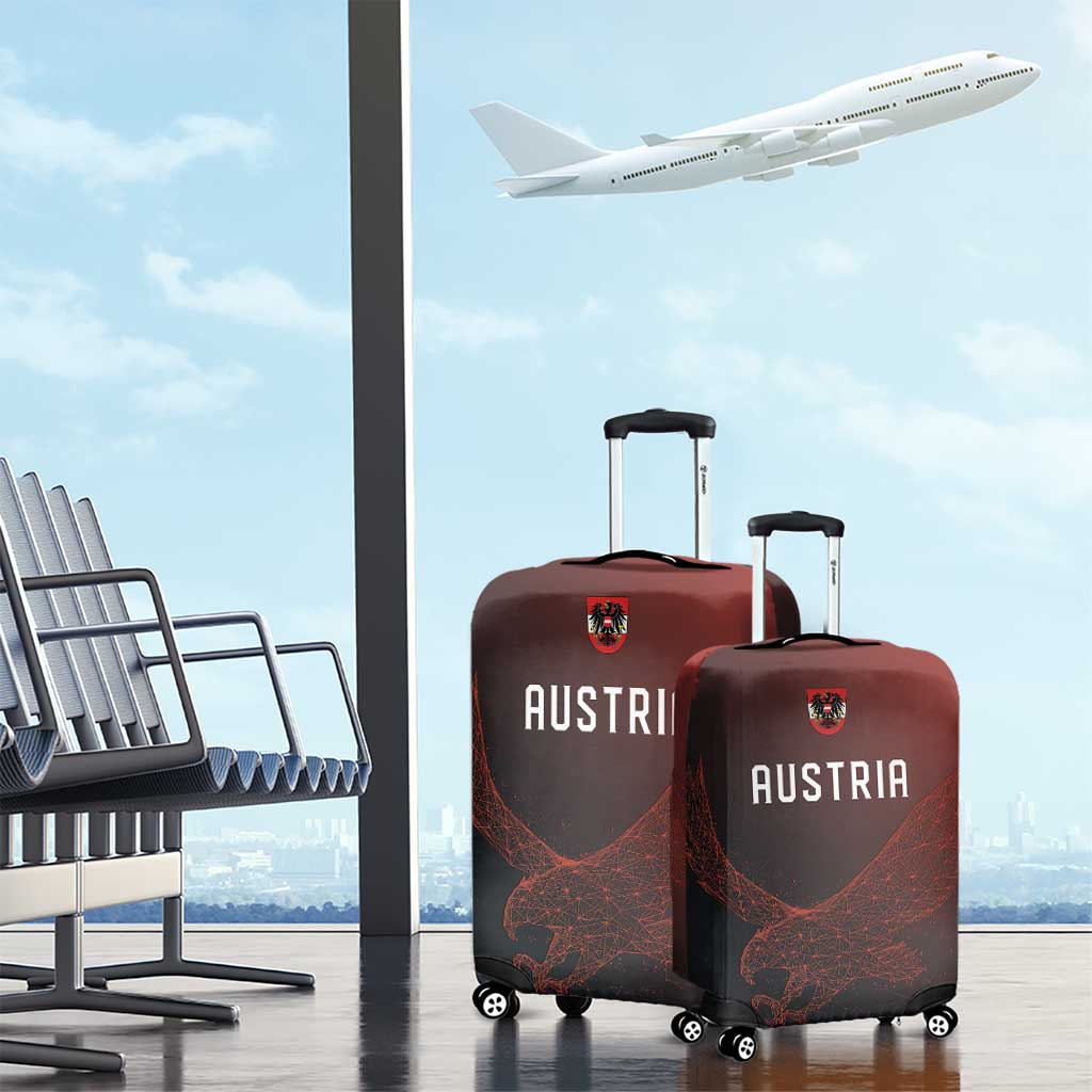 World Football 2026 Austria Luggage Cover Das Team Go Champions Red Version