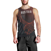 Custom World Football 2026 Austria Men Tank Top Das Team Go Champions Red Version