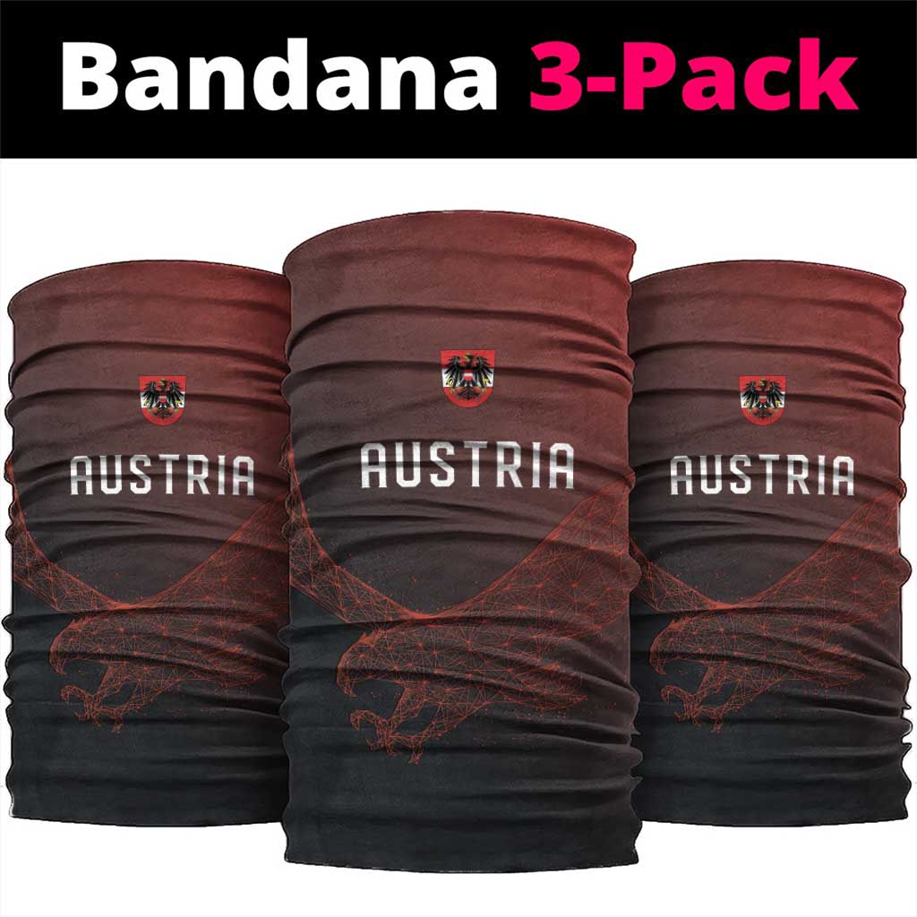 World Football 2026 Austria Neck Gaiter Das Team Go Champions Red Version