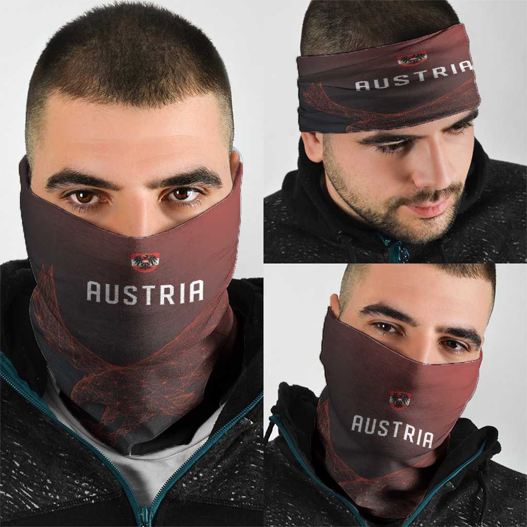 World Football 2026 Austria Neck Gaiter Das Team Go Champions Red Version