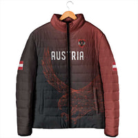Custom World Football 2026 Austria Padded Jacket Das Team Go Champions Red Version