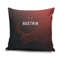 World Football 2026 Austria Pillow Cover Das Team Go Champions Red Version