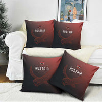 World Football 2026 Austria Pillow Cover Das Team Go Champions Red Version
