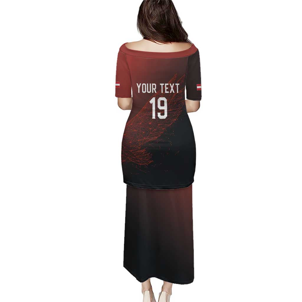 Custom World Football 2026 Austria Puletasi Das Team Go Champions Red Version