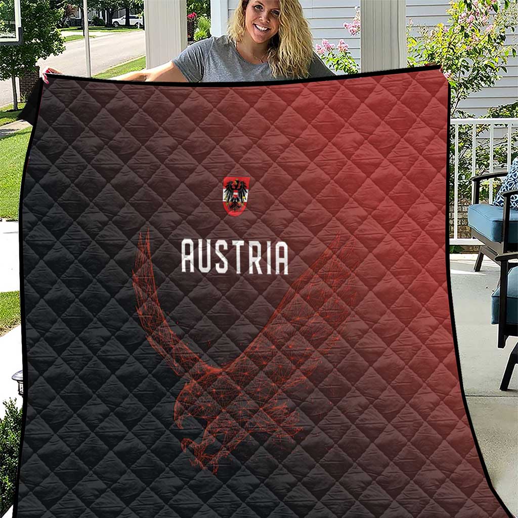 World Football 2026 Austria Quilt Das Team Go Champions Red Version