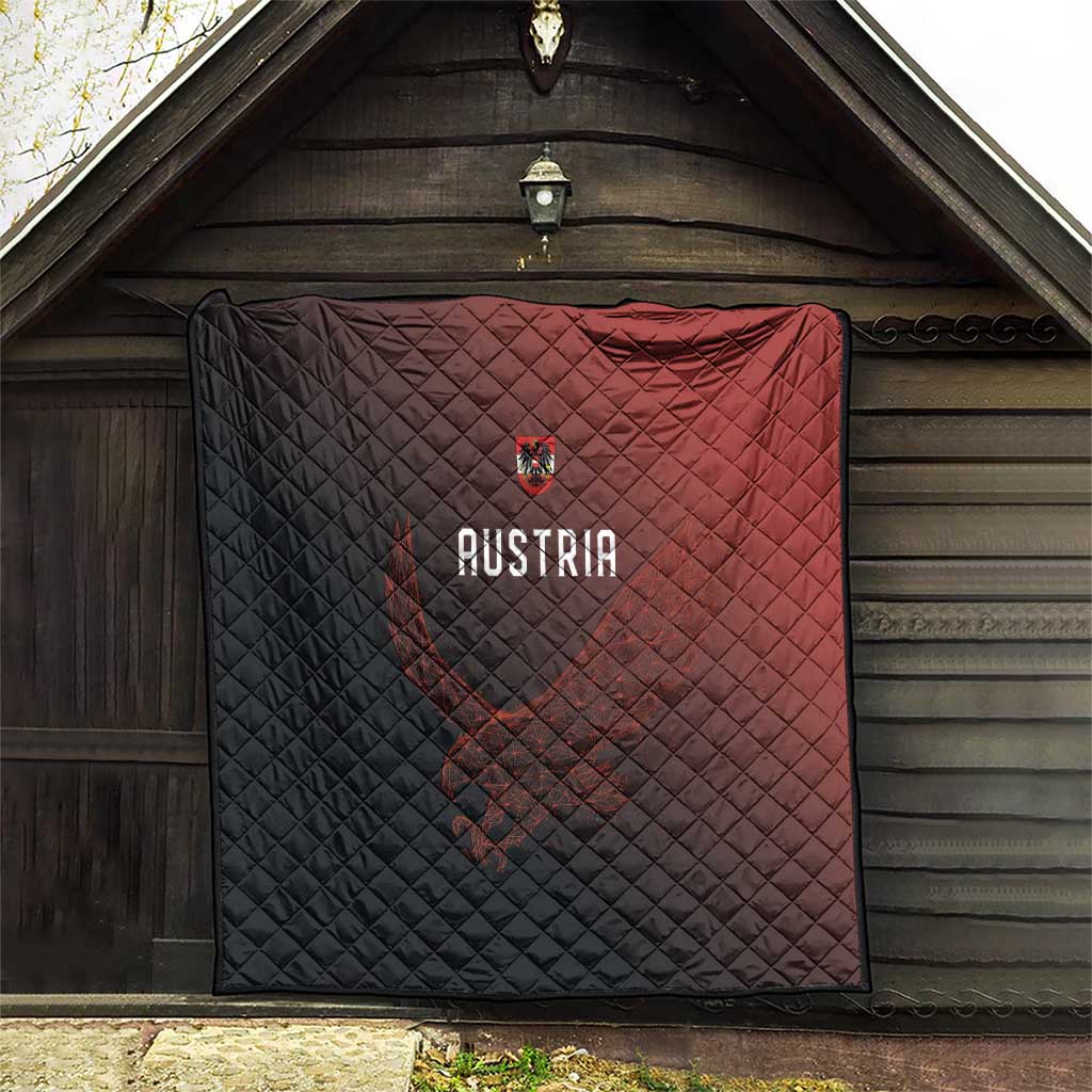 World Football 2026 Austria Quilt Das Team Go Champions Red Version