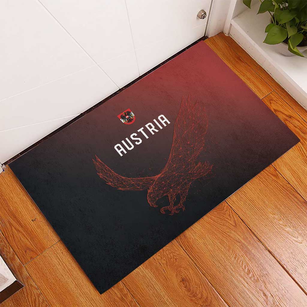 World Football 2026 Austria Rubber Doormat Das Team Go Champions Red Version