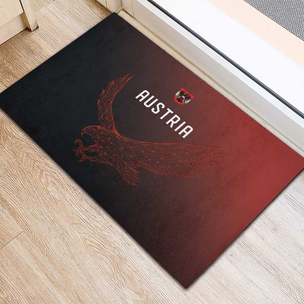 World Football 2026 Austria Rubber Doormat Das Team Go Champions Red Version