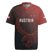 Custom World Football 2026 Austria Rugby Jersey Das Team Go Champions Red Version