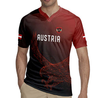 Custom World Football 2026 Austria Rugby Jersey Das Team Go Champions Red Version