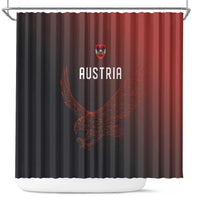 World Football 2026 Austria Shower Curtain Das Team Go Champions Red Version