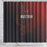 World Football 2026 Austria Shower Curtain Das Team Go Champions Red Version