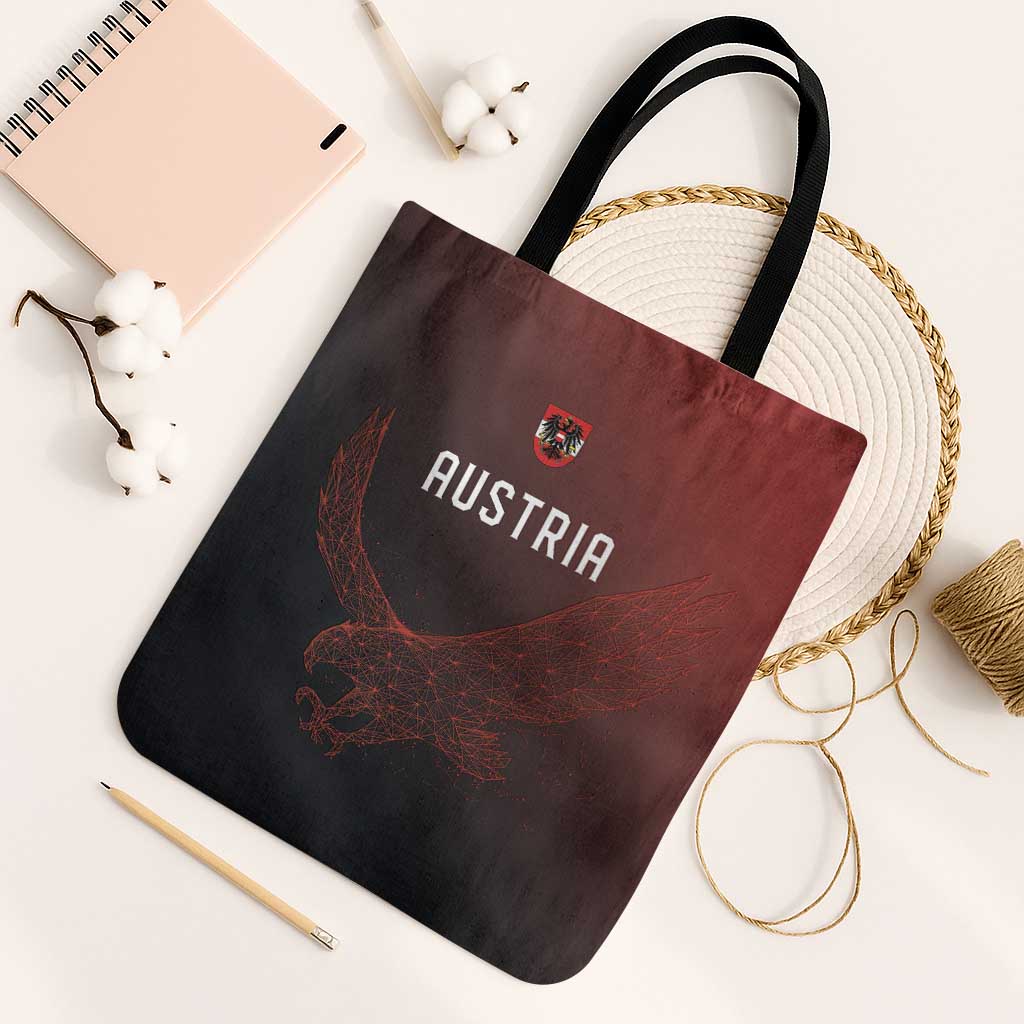 World Football 2026 Austria Tote Bag Das Team Go Champions Red Version