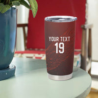 Custom World Football 2026 Austria Tumbler Cup Das Team Go Champions Red Version