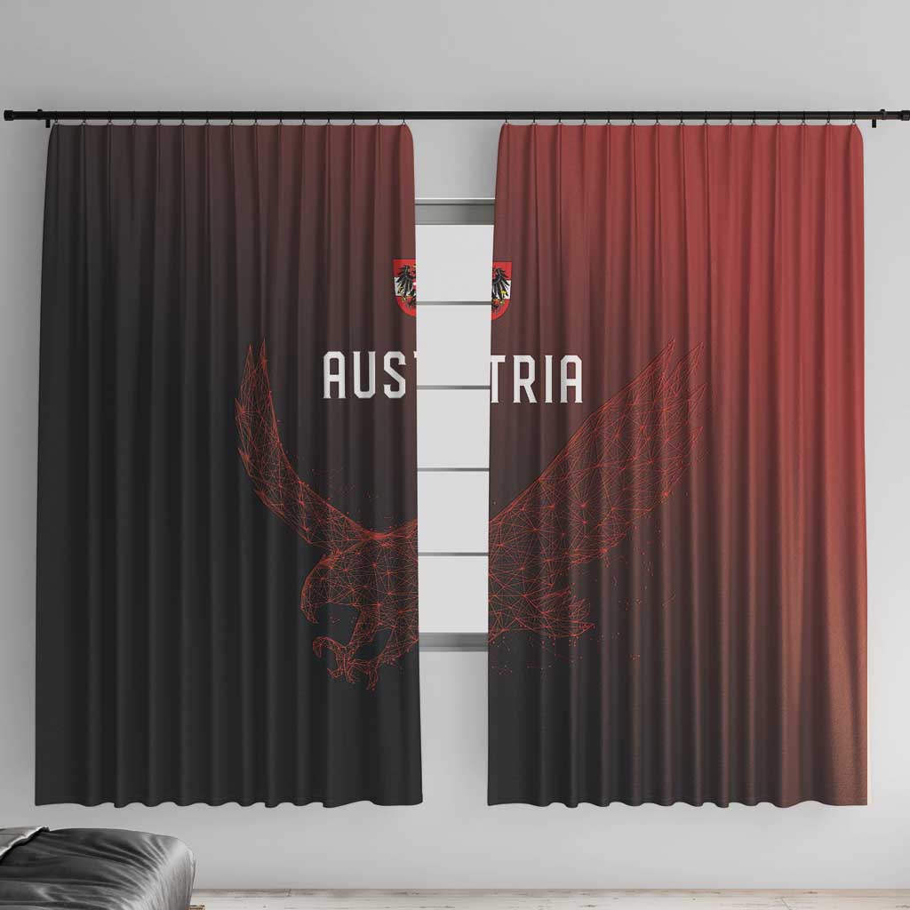 World Football 2026 Austria Window Curtain Das Team Go Champions Red Version