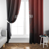 World Football 2026 Austria Window Curtain Das Team Go Champions Red Version
