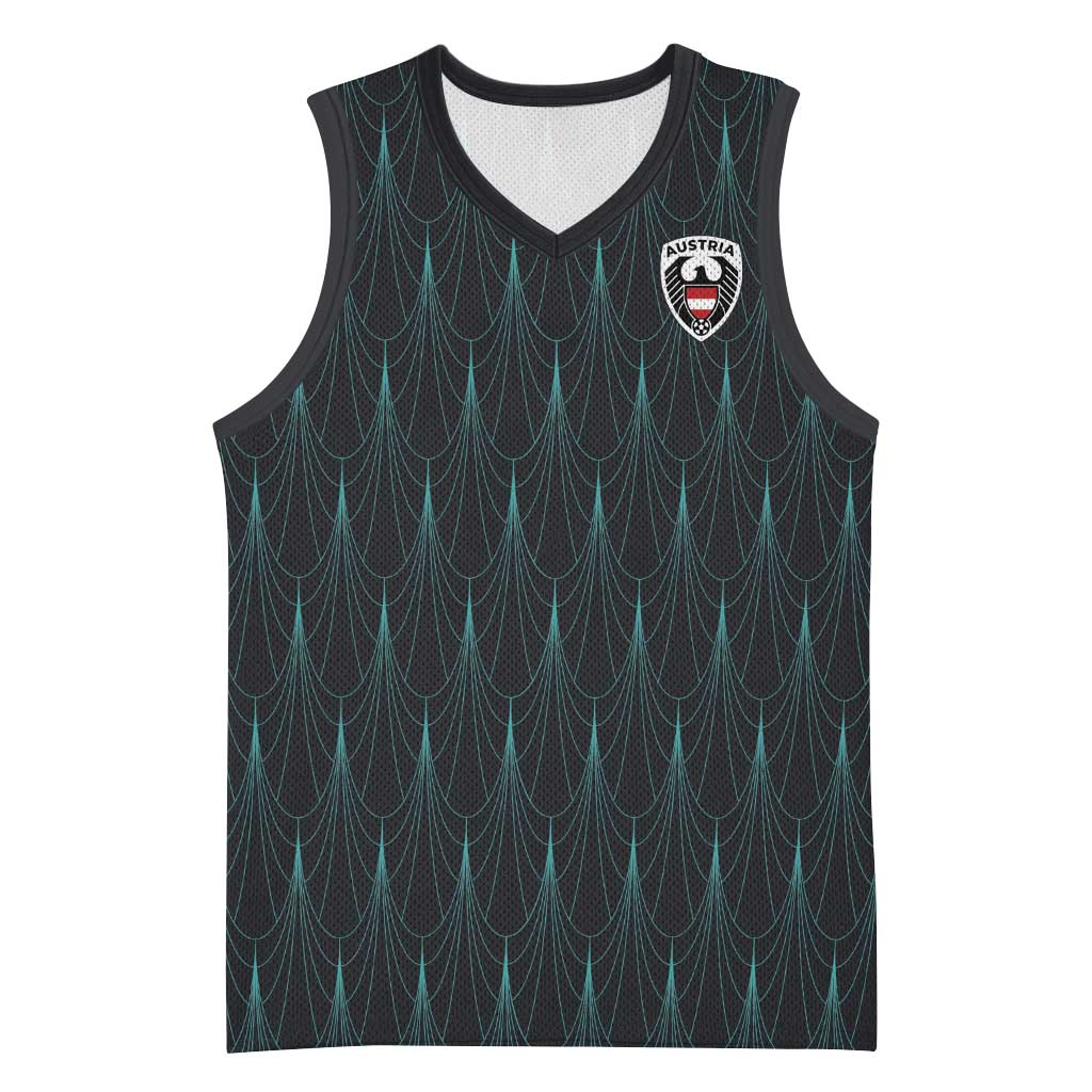 Custom World Football 2026 Austria Basketball Jersey Das Team Eagle Wing Style