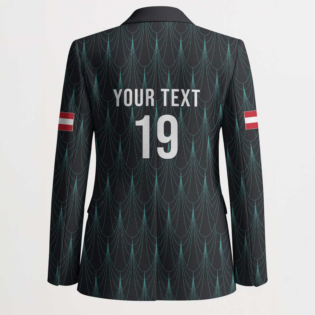 Custom World Football 2026 Austria Blazer Das Team Eagle Wing Style